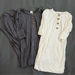 Like New 3-6M Gowns Lou Lou and Company